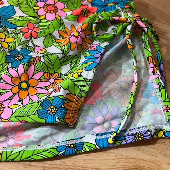 Wild Fable Women's Floral Print Side Cinch Cover Up Skirt - Size XXS - NWT - Picture 5 of 6